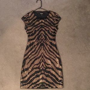 Express Sequin Mini Dress